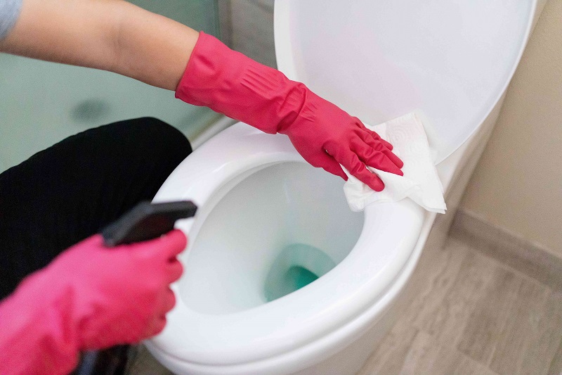 white wooden toilet seat
